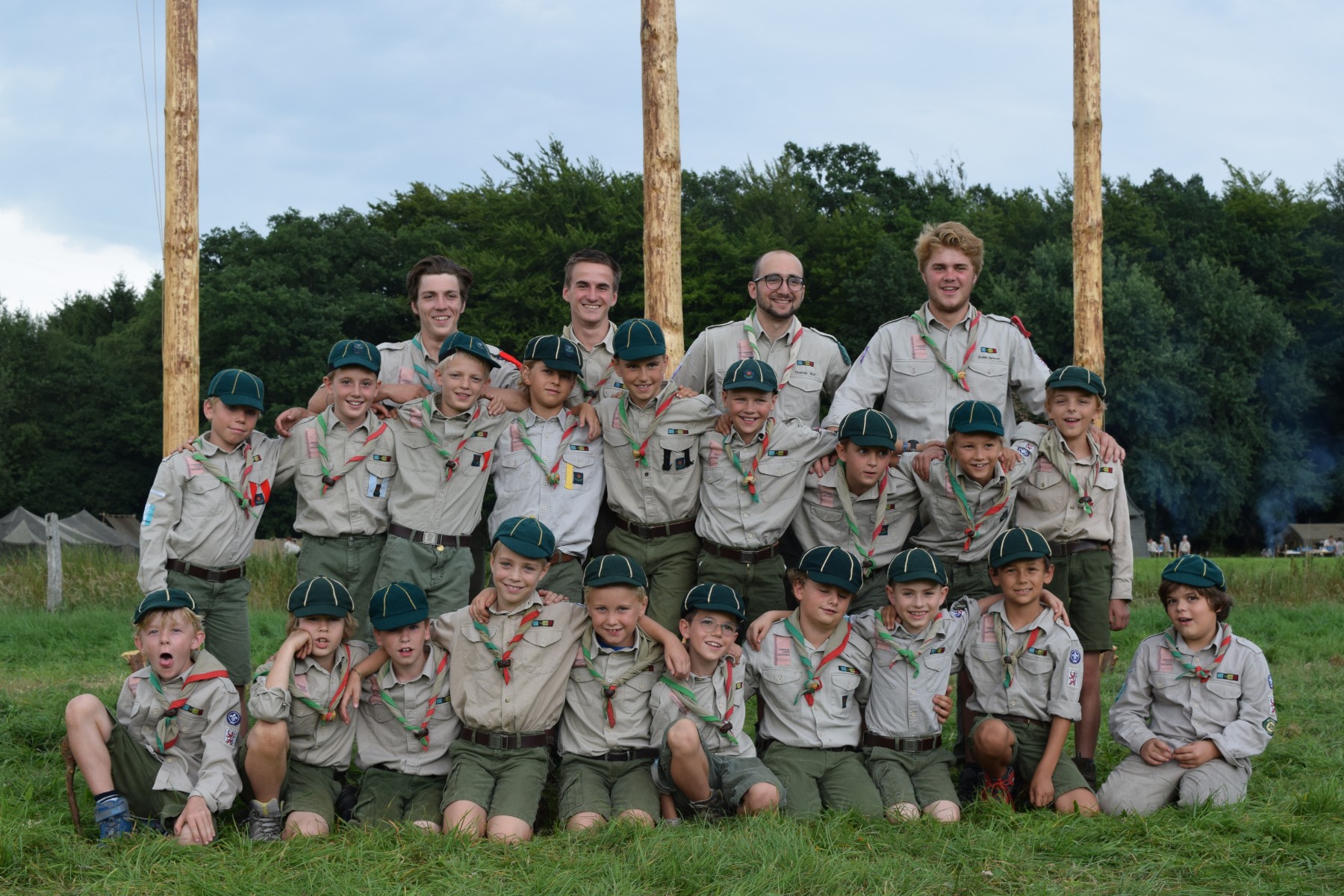 Sint-Martinus den XIIde - Kamp Nivezé Groepsfoto's